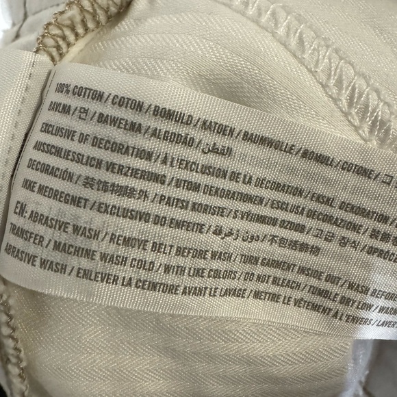 Abercrombie & Fitch Tan High-Waisted Shorts. Size 29/8. - Picture 5 of 5